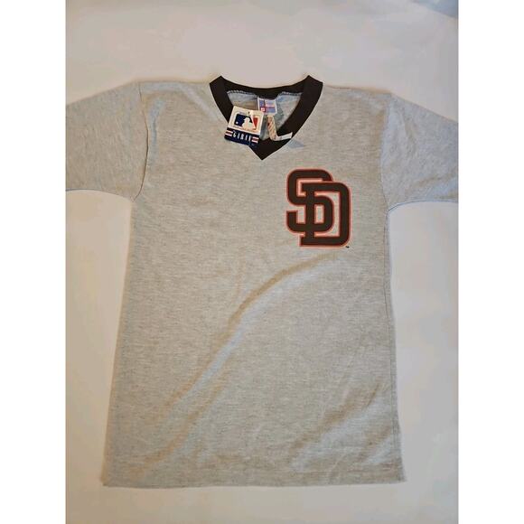 NEW 1980'S San Diego Padres Tshirt Single Stitch Official licensee by GARAN - Picture 1 of 8